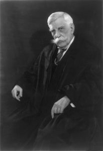 Oliver Wendell Holmes, Jr., circa 1930. Edited photograph from the Library of Congress Prints and Photographs Division. (Public Domain)
